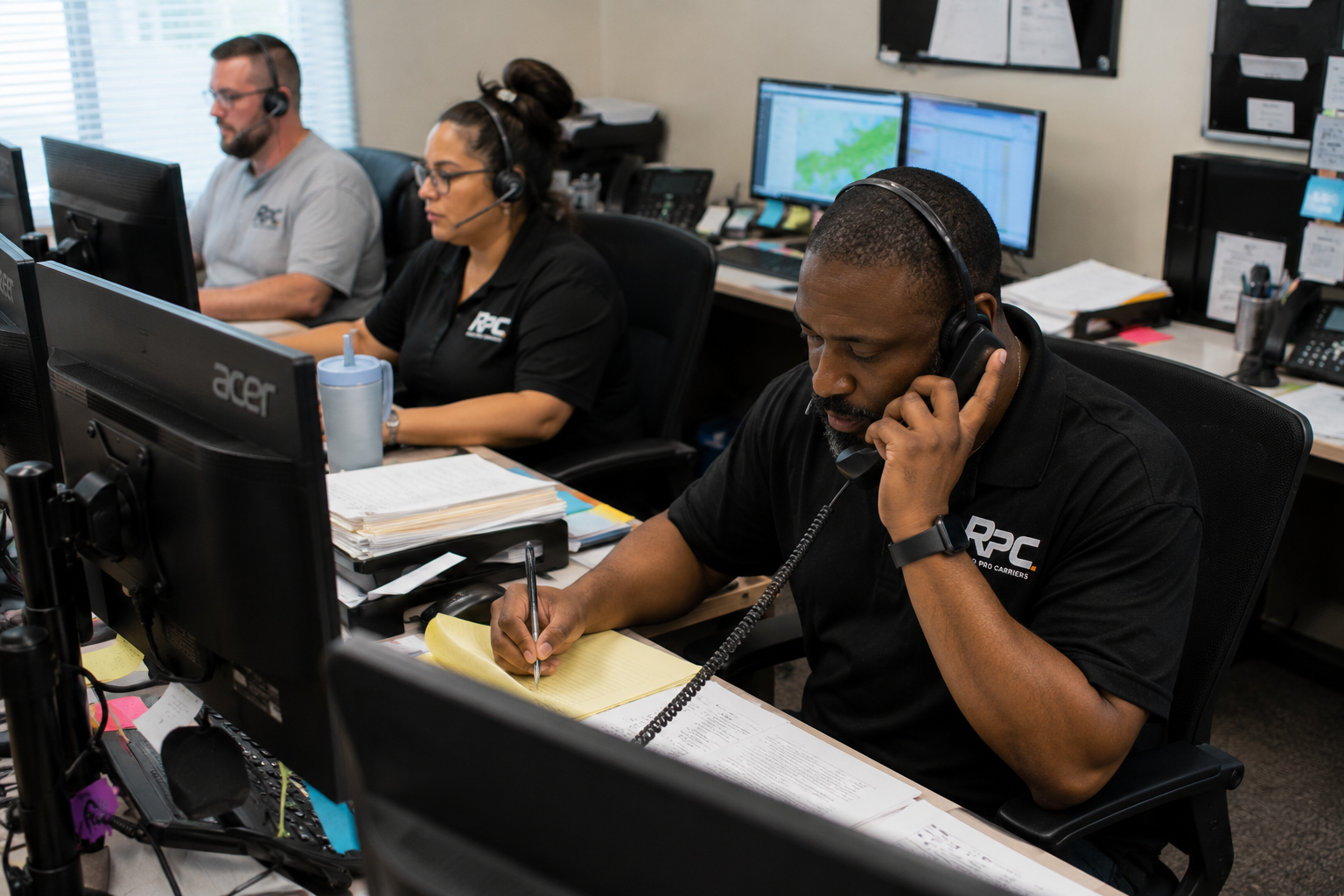 Road Pro Carriers dispatch team